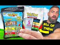 I Opened EVERY PokeRev Pack EVER MADE!