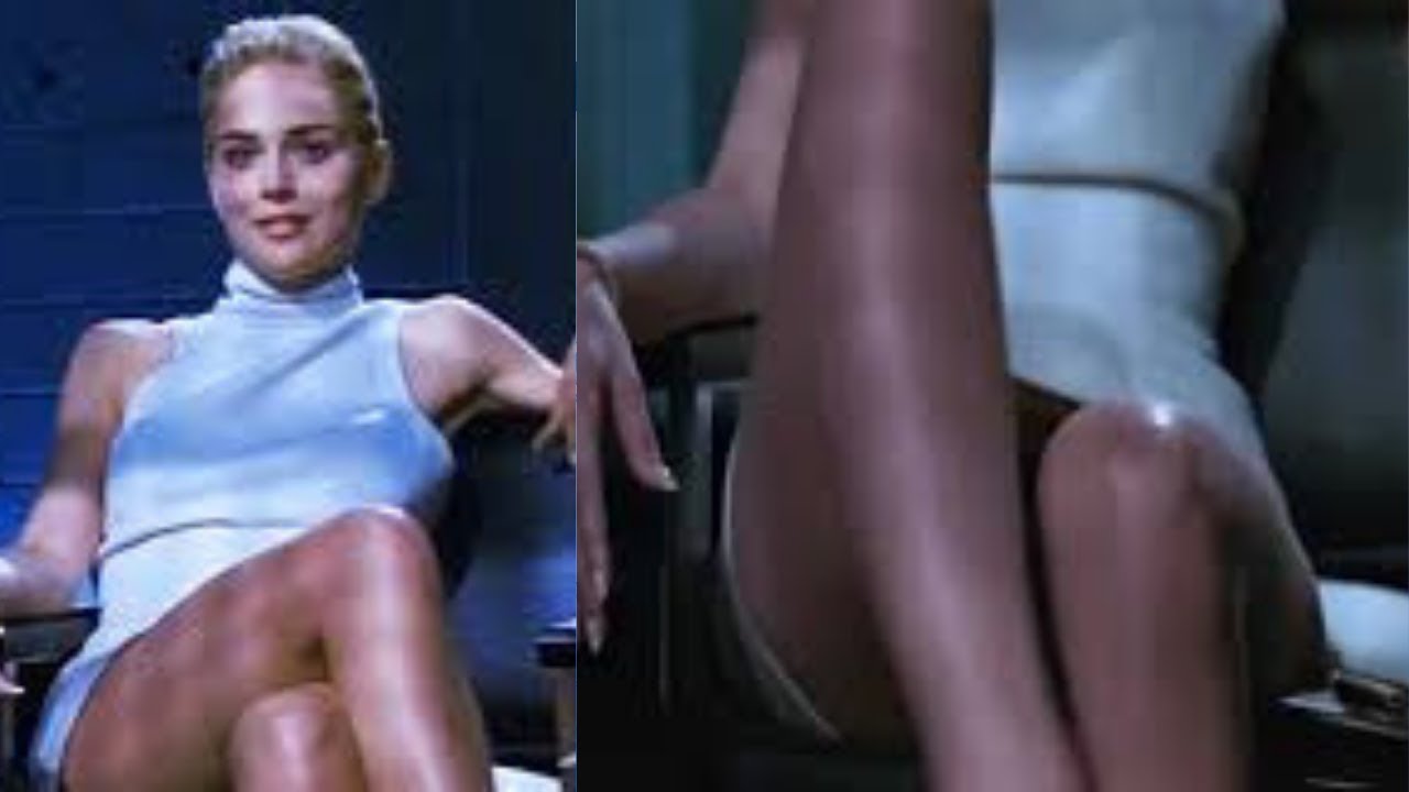 Sharon Stone Basic Instinct - Famous leg crossing scene - YouTube.