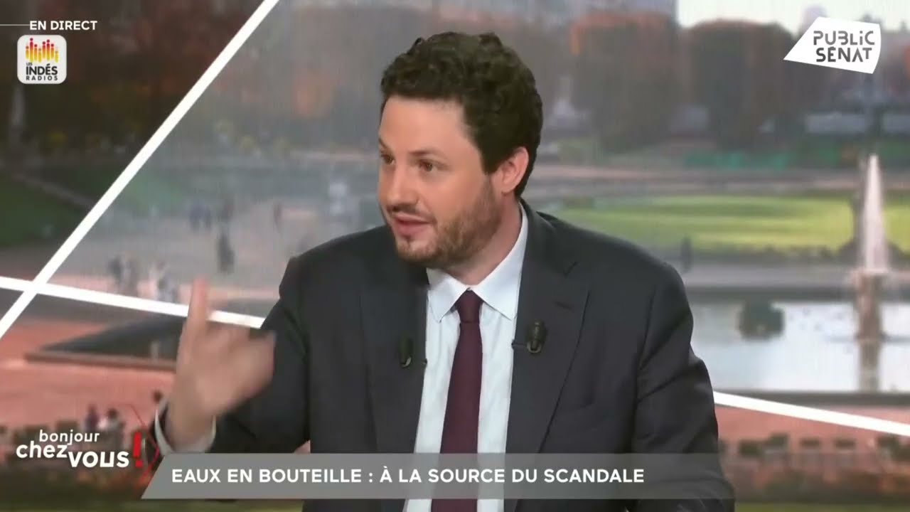 « L'affaire Nestlé Waters a été cachée aux consommateurs ! » - Alexandre Ouizille sur Public Sénat