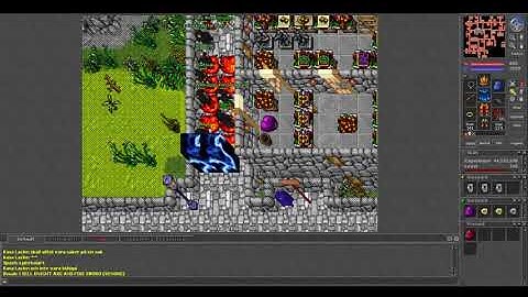 Old Tibia - MASSLOG & RED SKULL DOWN - Spash (Eternia 7.6 2005)