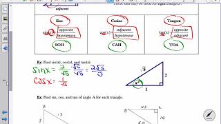 Unit 8 Day 3  Trigonometry!