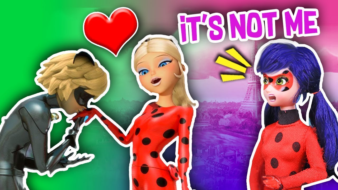 Cat Noir Falls In Love With Queenbug Miraculous Ladybug Youtube