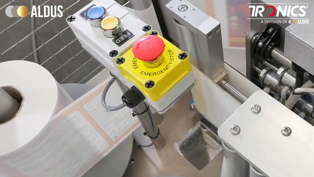 Tronics in Action: Our Labelling Machines at Work - YouTube