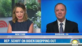 Adam Schiff Joins NBC Today to Discuss Next Steps for Dems, Uniting Behind Kamala Harris