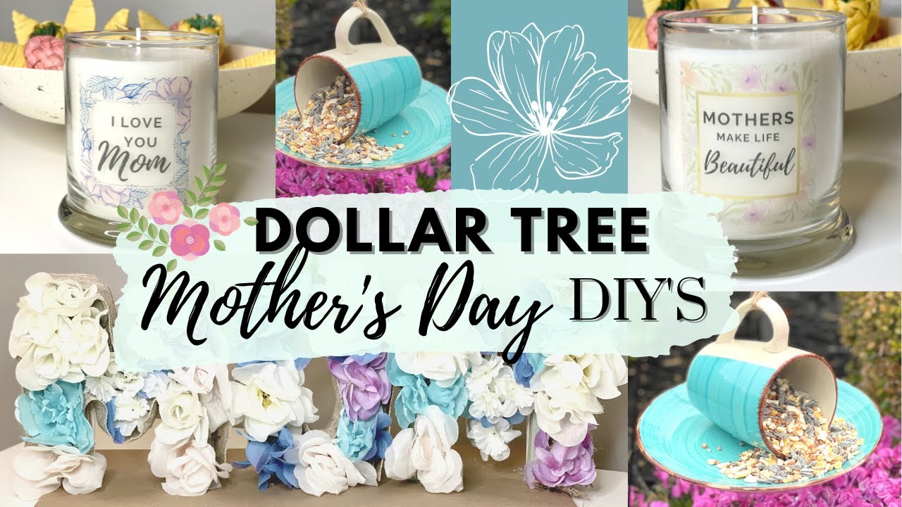 Darling Dollar Store DIY Gifts For Mom - The Cottage Market