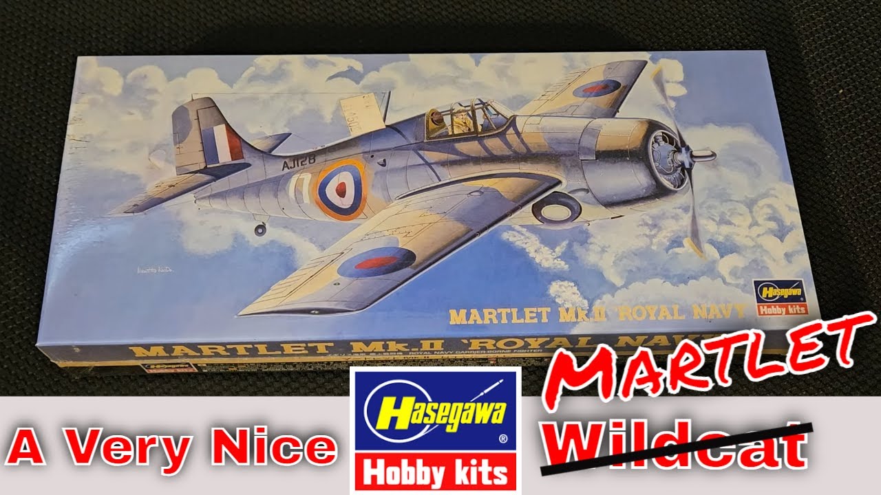 | UNBOXING | Vintage 1/72 Hasegawa Martlet MK. II Kit AP110 From the Big Box of eBay Models