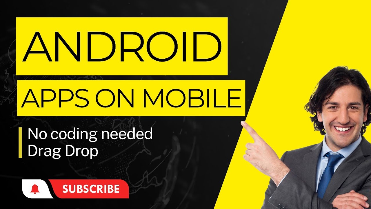 Design Android Apps on Your Phone Without Coding | 2024 Update - YouTube