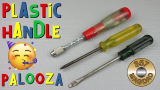 Plastic Handle Screwdriver Cleanup