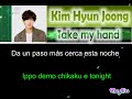 Kim Hyun Joong - Take My Hand (Japanese Version) [Sub Espa&ntilde;ol + Rom]