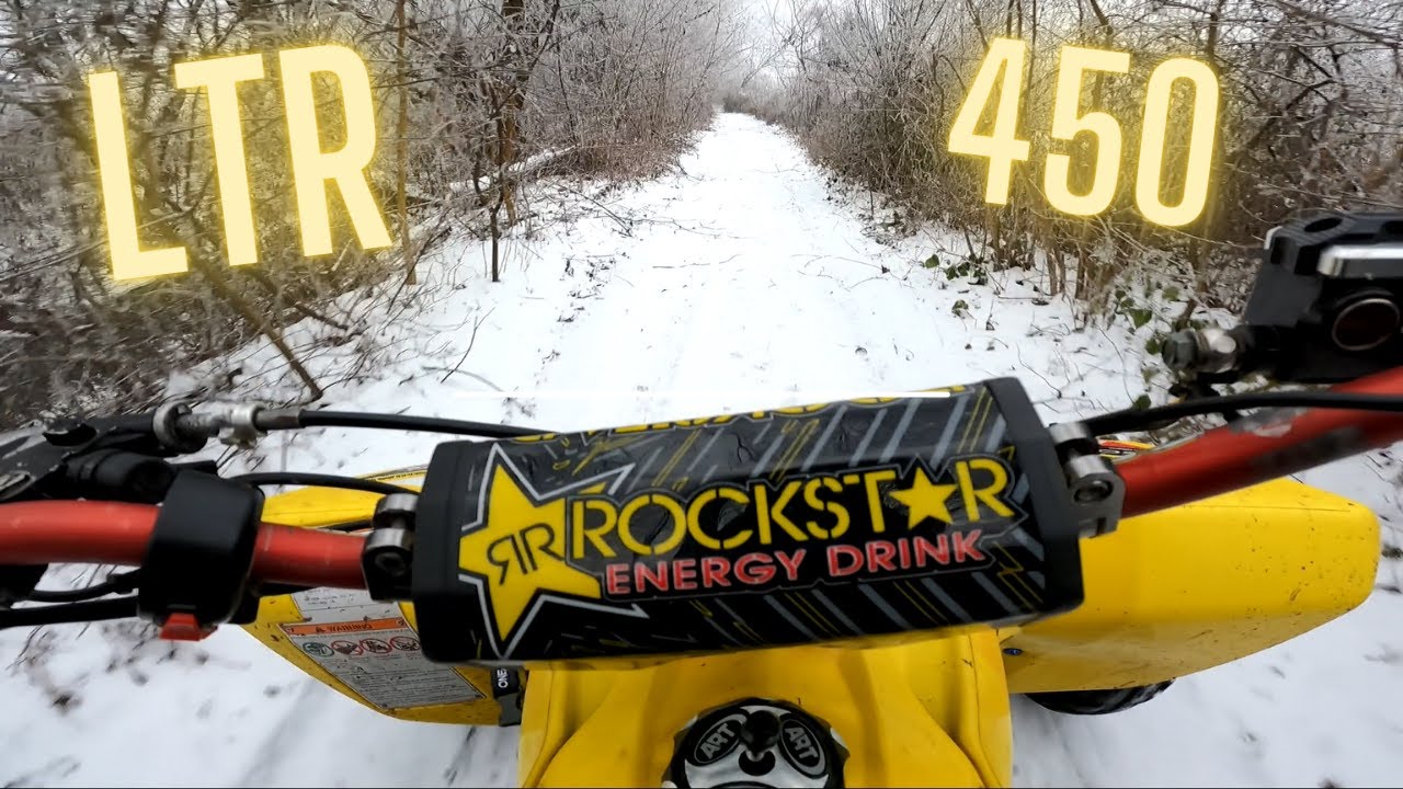 Snow ride in my hometown | 2022 | Suzuki LTR 450