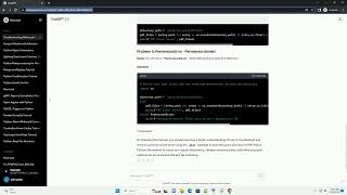 Problem running a python script that imports glob package to scan through a directory of PDFs