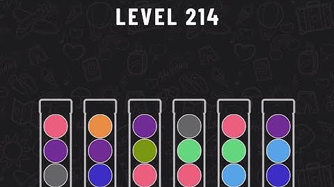 Ball Sort Puzzle Level 214 #ballsortpuzzle #ballsortpuzzlegameplay #puzzlegame #mobilegames