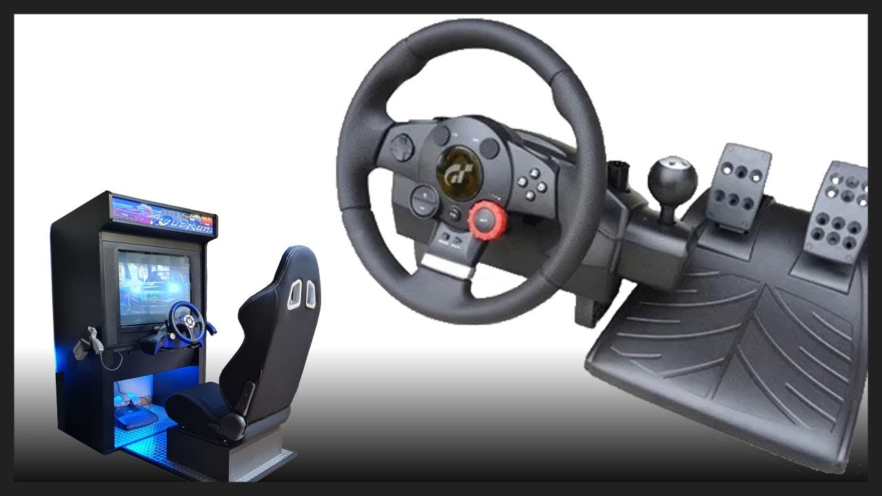 Logitech Driving Force GT steering wheel on the MULTIFUNCTION