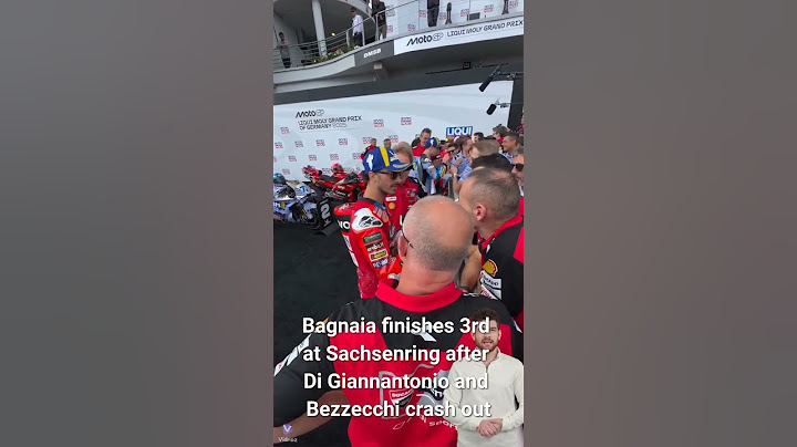 Bagnaia on the podium, but not happy! 😤🏁#MotoGP #Bagnaia #Sachsenring #Ducati