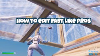 How To Become A Faster Editor like Pxlarized,AsianJeff,Clix And More( In 2 Minutes)