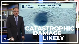 Hurricane Milton expected to bring strong winds after upgrading to Category 5