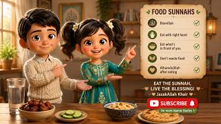 🍽️ 5 Sunnahs Of Eating Every Muslim Child Should Know Islamic Stories For Kids