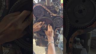 Engine idler gear fitting #shorts #shortvideo
