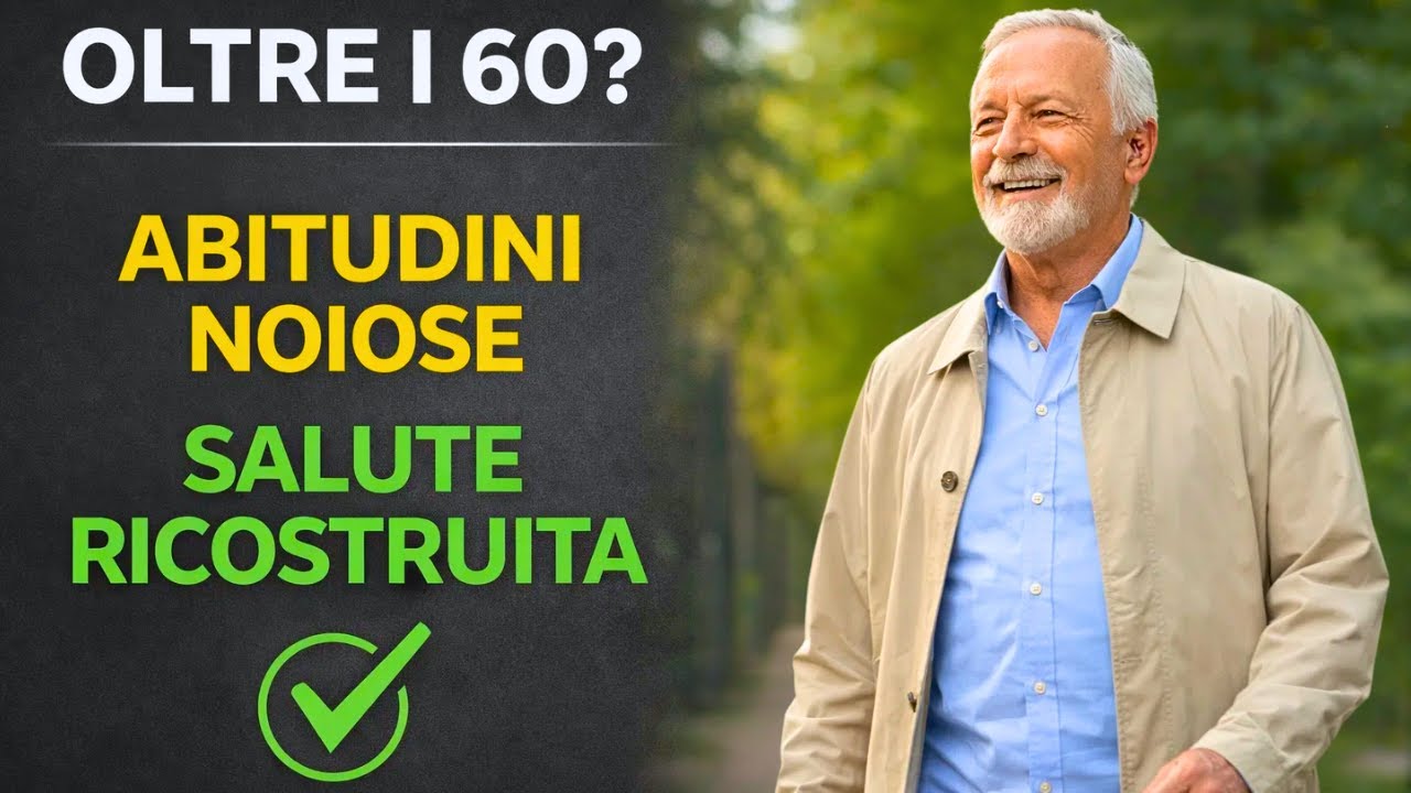 Oltre i 60? 16 abitudini noiose che ricostruiranno la tua salute nel 2026 | BENESSERE OVER 60