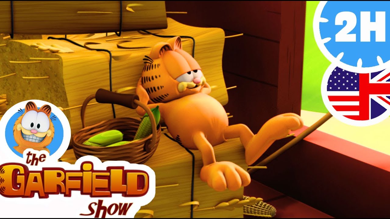 👨‍🌾 Garfield at the farm ! 👨‍🌾 - Funny compilation for kids 😂