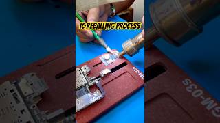 Ic reballing process by Mobile guru #mobile #phone #ic #reballing # cpu #motherboard #fix #solve