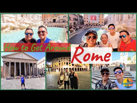 Video: How To Travel Around Rome