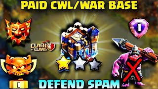 Download Lagu BEST TH18 CWL BASE LINKS | NEW TH18 WAR \u0026 LEGEND DEFENCE BASES IN CLASH OF CLANS MP3