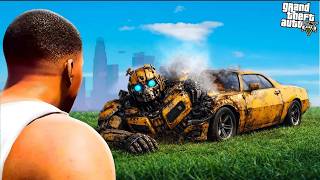 Franklin Found A Transformer In Gta 5