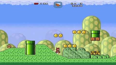 Super Mario Bros 3 World 1-1 and World 1-2 (SMBX)