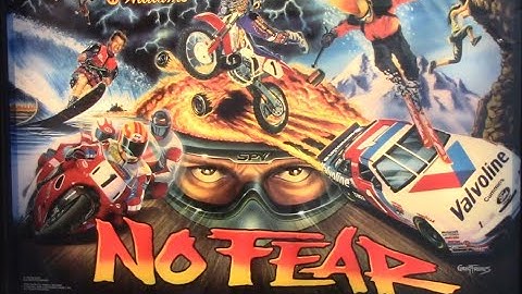 1995 Williams NO FEAR pinball machine