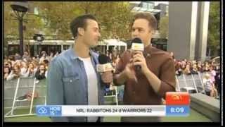 Olly Murs - Interview/Reading the Weather Forecast (Sunrise)