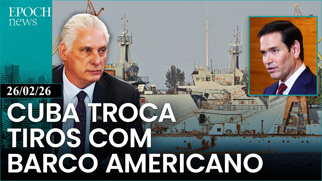 10 atingidos em incidente naval em Cuba; Negociação EUA-Irã; Campanha de influência chinesa e+