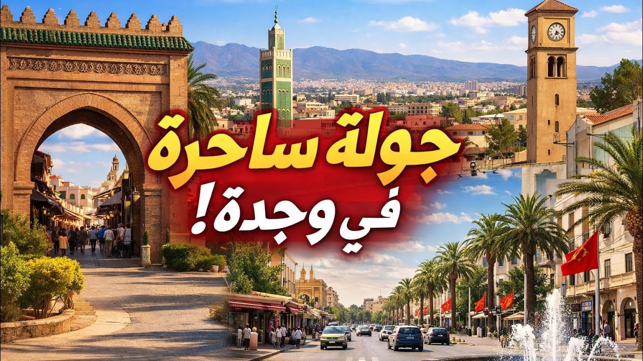 شوارع وجدة الجميلة 🇲🇦🇲🇦🇲🇦