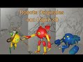 Hago 3 robots originales con lápiz 3d