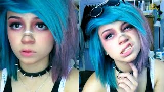 ELFGUTZ INSPIRED MAKEUP (WITHOUT GORE OR DECORA) TUTORIAL!! | Kylie The Jellyfish