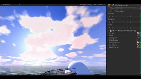 Unity 3D - Starry Expanse (realRiven) Sky Test, July 2012