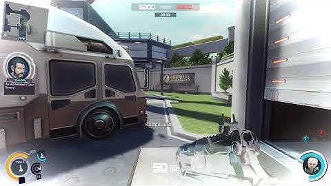 GitS: SAC - First Assault Online - TDM Electronics Center - Batou gameplay