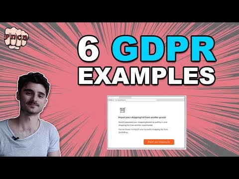 6 GDPR Compliance examples - GDPR Example