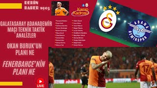 Galatasaray A Müjde Adana Demi̇r Maçinda Muhtemel 11 Okan Buruk Un Plani Ne Gs Transfer Plani