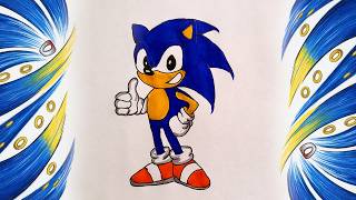 Sonic the Hedgehog Coloring – Brush Pen Magic & Calming Vibes screenshot 5
