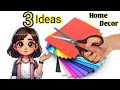 Fun And Easy Paper Flowers For Home Decor || DIY Paper Craft 