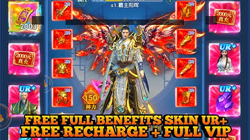 Gods Demons And Immortal H5 - Full Skin UR+ , Mount UR+ , Pet UR+ , Wing & Fashion UR+