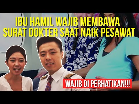 TIPS BUAT IBU HAMIL NAIK PESAWAT - TANYA PILOT - YouTube