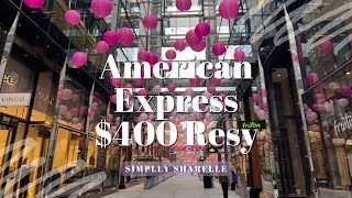 Using My $400 Amex Resy Credit at Sfoglina Downtown | Authentic Italian Food in Washington DC
