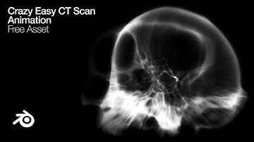 Crazy Easy CT Scan Animation with Blender