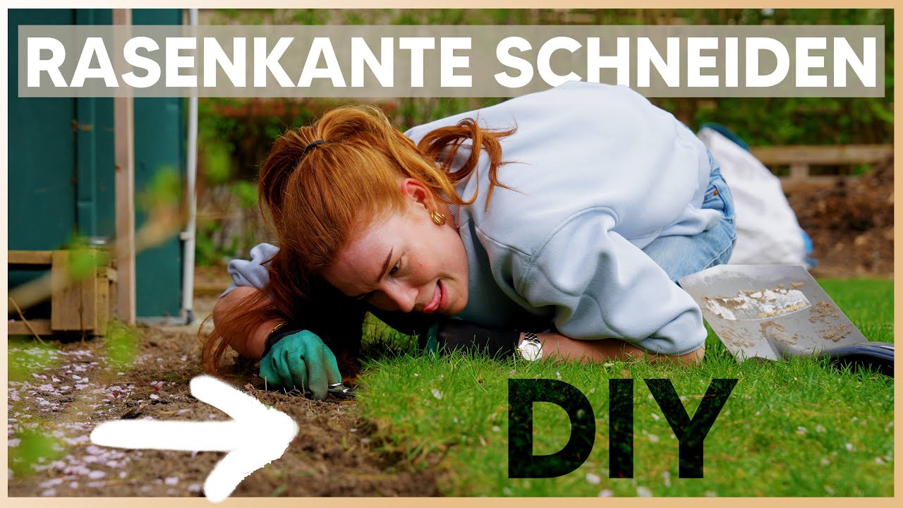 RASENKANTE STECHEN 🌱 - so schneidet ihr den perfekten Übergang