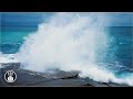 Sea Storm Ambience 🌊 Relaxing Nature Sounds of Stormy Sea for Sleep - 30 minutes