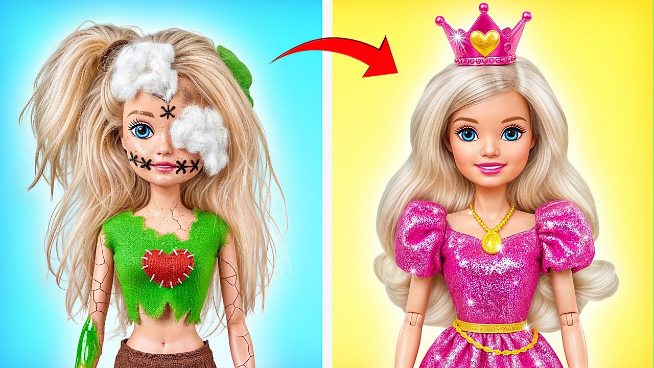 Как Стать Популярной Куклой Экстремальное Преображение Челлендж от Multi DO Smile