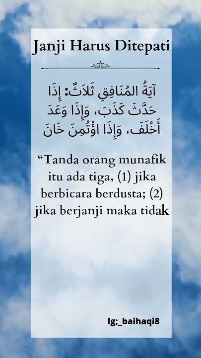 janji harus di tepati#shorts #motivation #islam #story