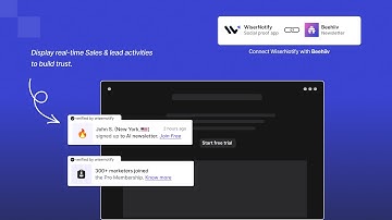 Turn Beehive Actions into Social Proof Popups with WiserNotify | Social Proof App